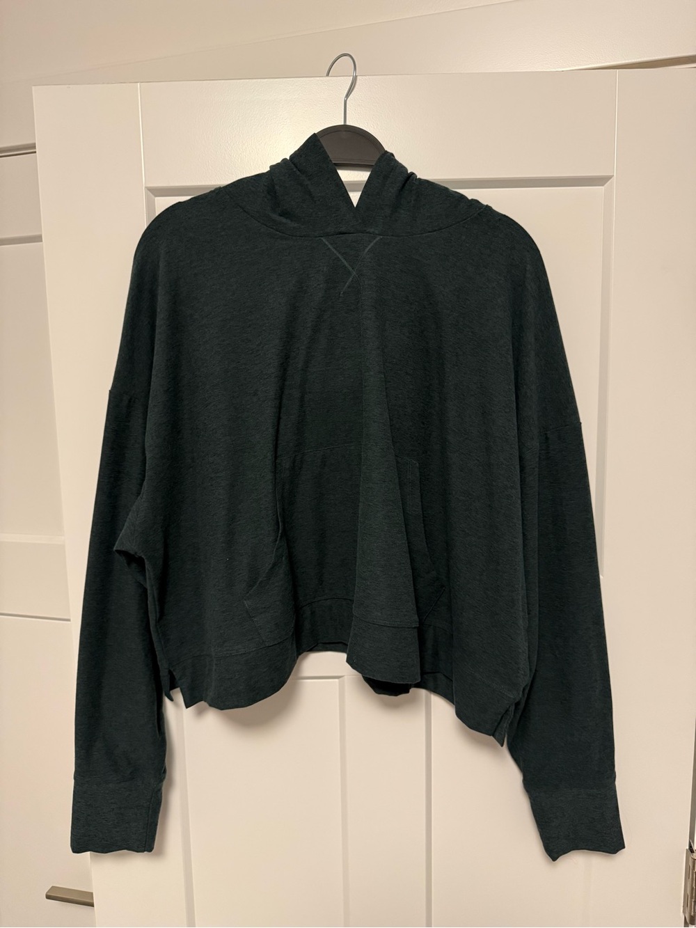 Fabletics Cloud Jersey Cropped Hoodie - 1X